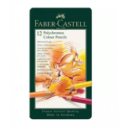 Zestaw kredek Faber-Castell Polychromos 12 kolorów